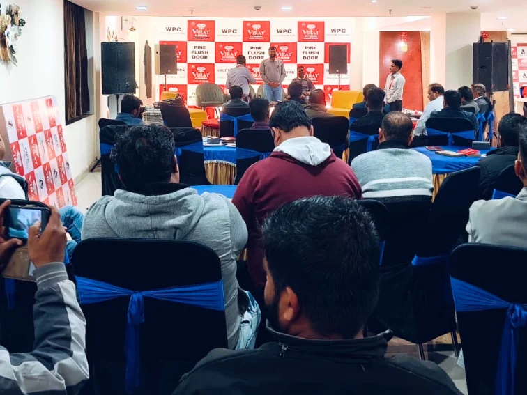 Business event in progress at Hotel Shubham Grand, Patia