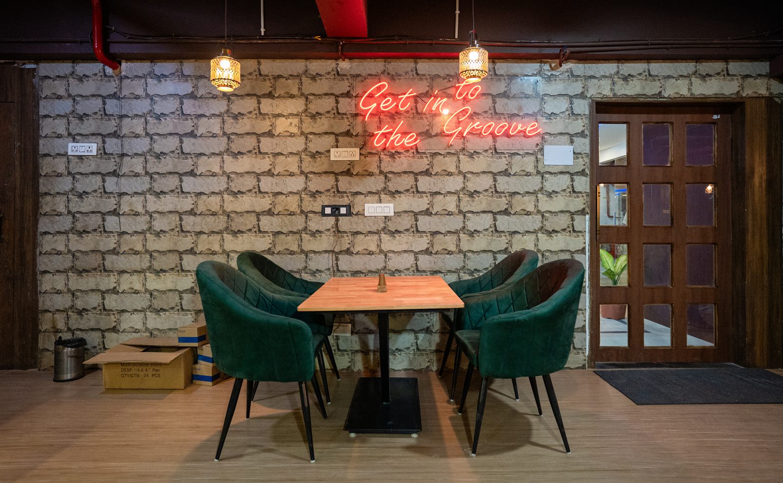 Food served at The Divine Bite Cafe, Patia